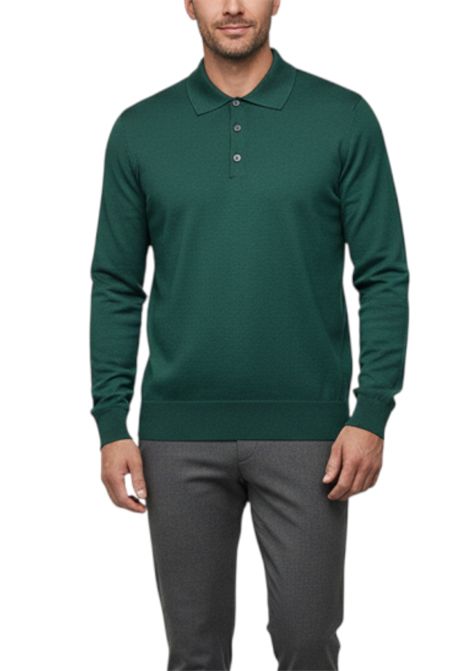 Long-sleeved polo shirt MASQ | sweaters | M5625 5003450
